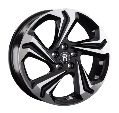 Колесный диск Replay DF1 6.5x18/5x108 D65.1 ET43 BKF купить в Самаре фото №1