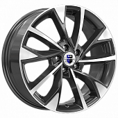 K&K Роквуд 7x17/5x110 D63.35 ET48 Алмаз Черн