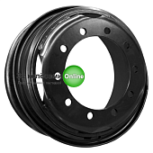 KRONPRINZ 10/335/281/168 8,5x20/10x335 ET168 D281 M22 Black (Д8.5-3101012) (12 мм) МАЗ-64229, 6303, 53366, 6301 3 250 кг