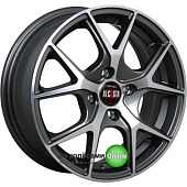 Alcasta M52 6x15/5x100 D57.1 ET38 Чёрный полностью полированный