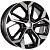 iFree Original КС1062 (17_Coolray) 6.5x17/5x114.3 D54.1 ET50 Черный глянцевый с полированными элементами лицевой поверхности