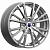 K&K Меандр 6x16/4x100 D67.1 ET40 Темно-серебристый