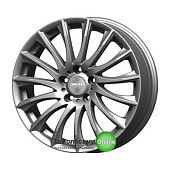 Скад Валенсия 7x18/5x100 D56.1 ET48 Чёрный глянцевый с полированной лицевой частью