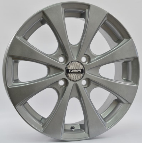 Колесный диск Neo 546 6x15/4x100 D60.1 ET50 Глянцевый серебристый купить в Самаре фото №1