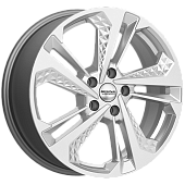 Скад KL-1069 7x18/5x114.3 D66.6 ET37 Серебристый