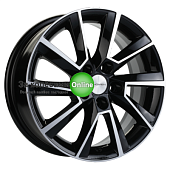 Khomen Wheels KHW1507 (Aveo) 6x15/5x105 ET39 D56,6 Black-FP
