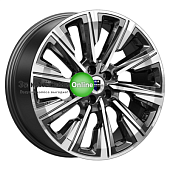 K&K Галего (КС1039) 7,5x19/5x108 ET49 D63,35 Алмаз черный