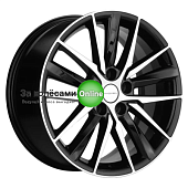 Khomen Wheels KHW1807 (Geely Coolray) 8x18/5x114,3 ET53 D54,1 Black-FP