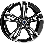 K&K Каррера 7x18/5x114.3 D67.1 ET41 Алмаз Черн
