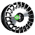 INCH ULF-R24 8x18/5x112 ET40 D66,56 Black Machine Face (ZJH) FlowForming