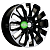 Khomen Wheels KHW2010 (LC 300 Tuning) 8x20/6x139,7 ET45 D95,1 Black-FP