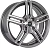 Megami MGM-1 6x15/5x100 D57.1 ET38 Насыщенный темно-серый полностью полированный