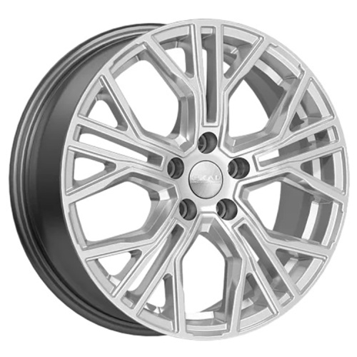 Колесный диск Скад Тибет 6.5x17/5x108 D60.1 ET33 Серебристый купить в Самаре фото №1