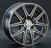 LS188 6.5x15/4x114.3 D73.1 ET40 Чёрный полностью полированный