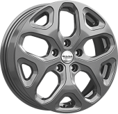 Скад KL-307 6.5x17/5x114.3 D67.1 ET48 Темно-серый цвет с перламутровыми оттенками