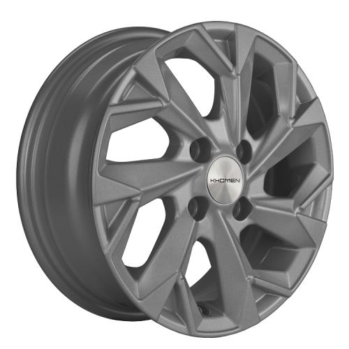 Колесный диск Khomen Wheels KHW1402 5,5x14/4x98 ET35 D58,5 F-Silver купить в Самаре фото №1