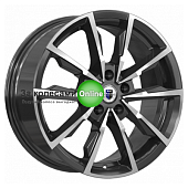 K&K Меренге (КС902) 7,5x17/5x120 ET40 D72,6 Алмаз черный