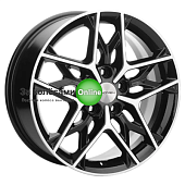Khomen Wheels KHW1709 (Evolute i-Joy) 7x17/5x110 ET40 D67,1 Black-FP