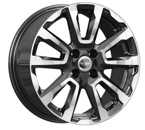 Колесный диск iFree КС1026(ZV 16_Logan) 6.5x16/4x100 D60.1 ET45 Алмаз Черн купить в Самаре фото №1