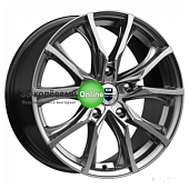 K&K Твист (КС697М) 7,5x17/5x120 ET43 D72,6 Дарк платинум