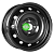 Kronprinz/Accuride Веста 6x15/4x100 ET50 D60,1 Black (RZA30452AV) (3,5 мм) 450 кг