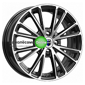 K&K Меандр (КС879) 6x16/4x98 ET35 D58,5 Алмаз черный SK