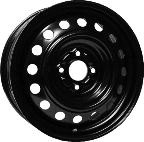 Колесный диск Magnetto 16007 6.5x16/5x114.3 D66.1 ET40 Black купить в Самаре фото №1