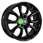 Khomen Wheels KHW1713 (Changan CS35 Plus) 7x17/5x110 ET46 D63,3 Black
