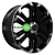 Khomen Wheels KHW1817 (Mazda BT50) 7,5x18/6x139,7 ET45 D93,1 Black-FP