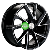 Khomen Wheels KHW1714 (Evolute i-Joy) 7x17/5x110 ET40 D67,1 Black-FP