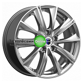 K&K Арнар (КС896) 7x17/5x108 ET43 D67,1 Дарк платинум