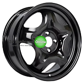 ТЗСК Lada Iskra 6,5x16/4x100 ET45 D60,1 Черный (3,5 мм)