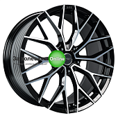 INCH GA8532 9x21/5x120 ET40 D72,6 Gloss Black Machined Face (ZJH)