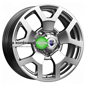 K&K Намиб (КС929) 7x18/5x139,7 ET35 D108,5 Дарк платинум