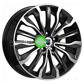 K&K Атакама (КС756) 6,5x17/5x100 ET48 D56,1 Алмаз черный