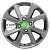Khomen Wheels KHW1501 (Rio/Solaris) 6x15/4x100 ET48 D54,1 G-Silver