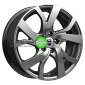 K&K Палермо (КС607) 6,5x16/5x100 ET38 D67,1 Дарк платинум