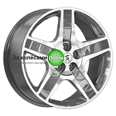 Premium Series КР008 (Jetour X90 Plus) 8,5x20/5x108 ET43 D60,1 Diamond Gloss Graphite