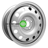 ТЗСК Hyundai Solaris, Kia Rio 6x15/4x100 ET48 D54,1 Серебро