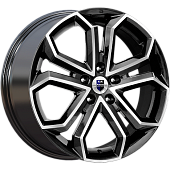 K&K Пандора 8.5x19/5x108 D63.35 ET48 Алмаз Черн