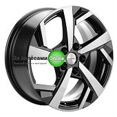 Khomen Wheels KHW1712 (Evolute i-Joy) 7x17/5x110 ET40 D67,1 Black-FP