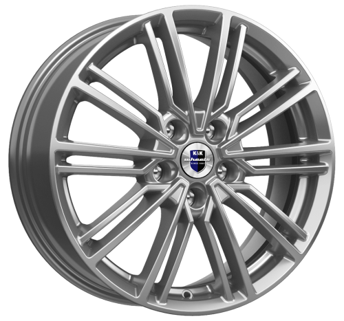 Колесный диск K&K Эрфурт 7x17/4x100 D67.1 ET37 Темно-серебристый купить в Самаре фото №1