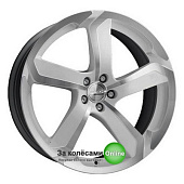 Скад Аллигатор 6x15/4x100 D67.1 ET38 Черный матовый с полированным элементом