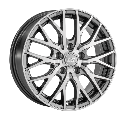 Колесный диск LS 1369 6.5x16/5x114.3 D67.1 ET40 Насыщенный темно-серый полностью полированный купить в Самаре фото №1