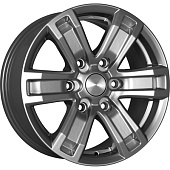 K&K R7-Рольф оригинал 7.5x17/6x139.7 D67.1 ET38 Темно-серебристый