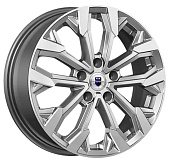 K&K Морейн 6.5x17/5x114.3 D64.1 ET40 Темно-серебристый