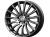 Колесный диск Скад Валенсия 7x18/5x112 D66.6 ET43 Чёрный глянцевый с полированной лицевой частью купить в Самаре фото №1