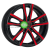 Колесный диск Mak Milano 7x17/5x114,3 ET40 D76 Black Red Face купить в Самаре фото №1