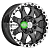 LS 1375 8x17/5x150 ET45 D110,1 BKL (конус, Колпак+лого)