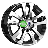 K&K Сахара-Patriot (КС1056) 7x18/5x139,7 ET35 D108,5 Алмаз черный